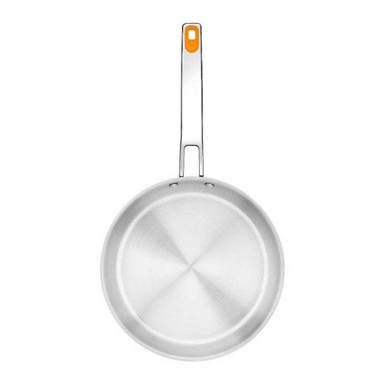 Rozsdamentes acél serpenyő, 28 cm, "Efficient Inox" - BRA