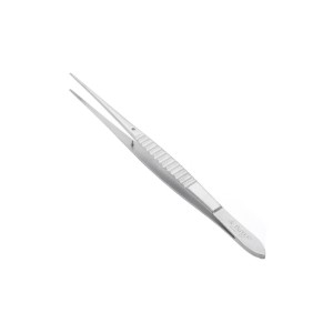 Egyenes csipesz, rozsdamentes acél, 16 cm - de Buyer