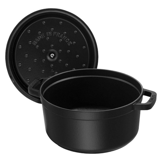 Cocotte főzőedény, öntöttvas, 30 cm/8.35L, Black - Staub