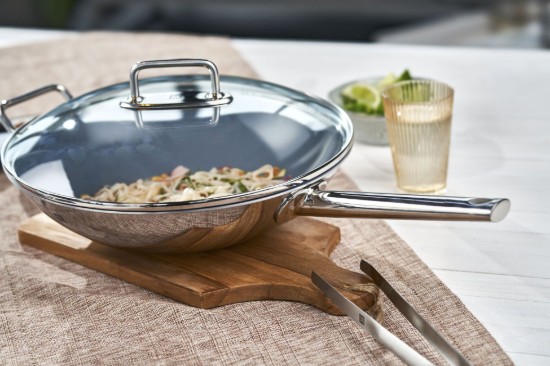 Wok serpenyő fedővel, 32 cm, "ZWILLING Plus" - Zwilling