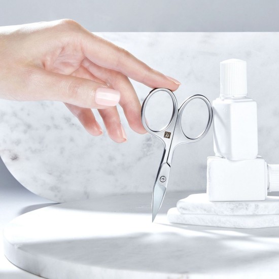 Köröm és kutikula olló, 90 mm, szatén rozsdamentes acél, TWINOX - Zwilling