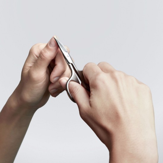Köröm és kutikula olló, 90 mm, szatén rozsdamentes acél, TWINOX - Zwilling