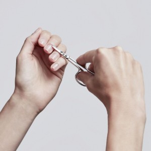 Kutikula olló, rozsdamentes acél, 90 mm - Zwilling Classic Inox