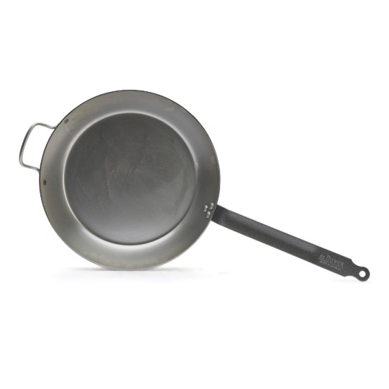 Serpenyő, szénacél, 36 cm, "CARBONE PLUS" - de Buyer