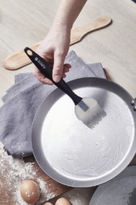 Süteményecset, szilikon, 25 cm, szélesség 6 cm - de Buyer