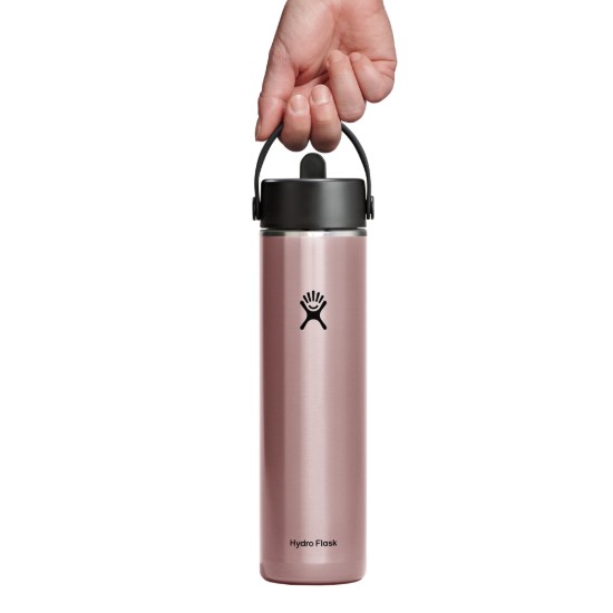 "Lightweight Straw" hőszigetelt palack, rozsdamentes acél, 710 ml, Quartz - Hydro Flask
