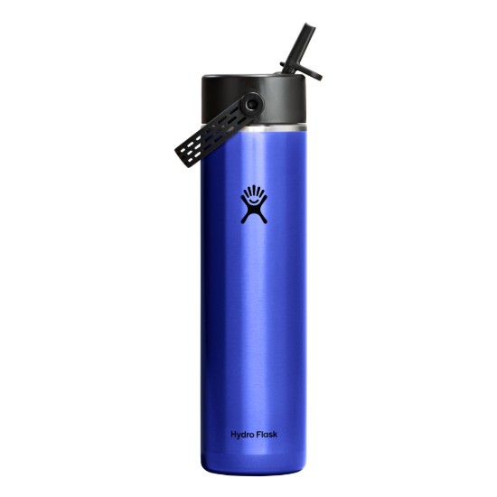 "Lightweight Straw" hőszigetelt palack, rozsdamentes acél, 710 ml, Sapphire Blue - Hydro Flask