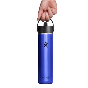 "Lightweight Straw" hőszigetelt palack, rozsdamentes acél, 710 ml, Sapphire Blue - Hydro Flask