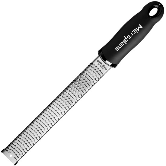 Klasszikus reszelő, sebészeti rozsdamentes acél, 32,5 cm, fekete - Microplane