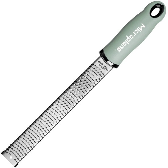Klasszikus reszelő, sebészeti rozsdamentes acél, 32,5 cm, Sage Green - Microplane