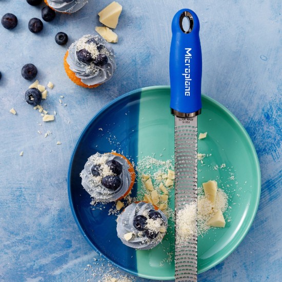 Klasszikus reszelő, sebészeti rozsdamentes acél, 32,5 cm, Blueberry Pop - Microplane