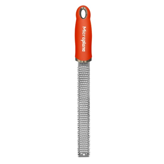 Klasszikus reszelő, sebészeti rozsdamentes acél, 32,5 cm, Sunset Orange - Microplane