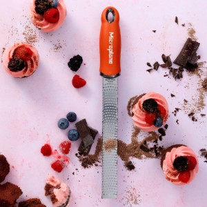 Klasszikus reszelő, sebészeti rozsdamentes acél, 32,5 cm, Sunset Orange - Microplane
