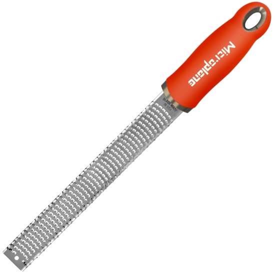 Klasszikus reszelő, sebészeti rozsdamentes acél, 32,5 cm, Sunset Orange - Microplane