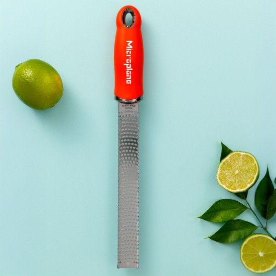 Klasszikus reszelő, sebészeti rozsdamentes acél, 32,5 cm, Sunset Orange - Microplane