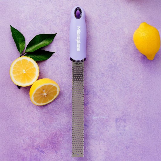 Klasszikus reszelő, sebészeti rozsdamentes acél, 32,5 cm, Lavander Bloom - Microplane