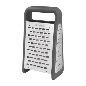 5 felületű univerzális reszelő, rozsdamentes acél, "PureCut", Dark Grey - Microplane