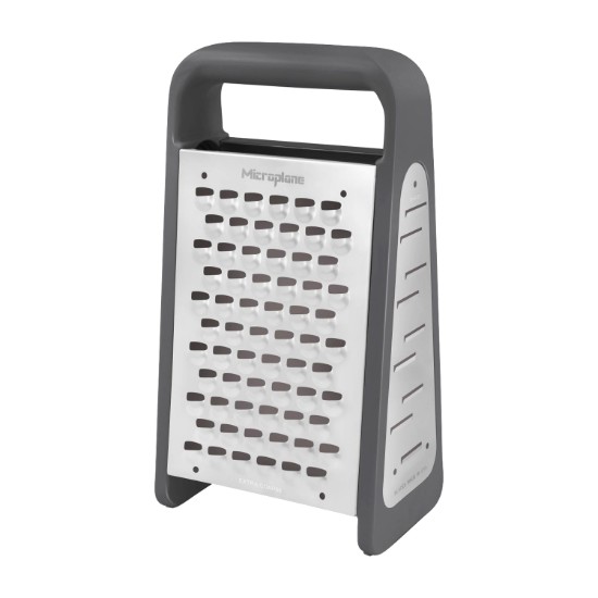 5 felületű univerzális reszelő, rozsdamentes acél, "PureCut", Dark Grey - Microplane