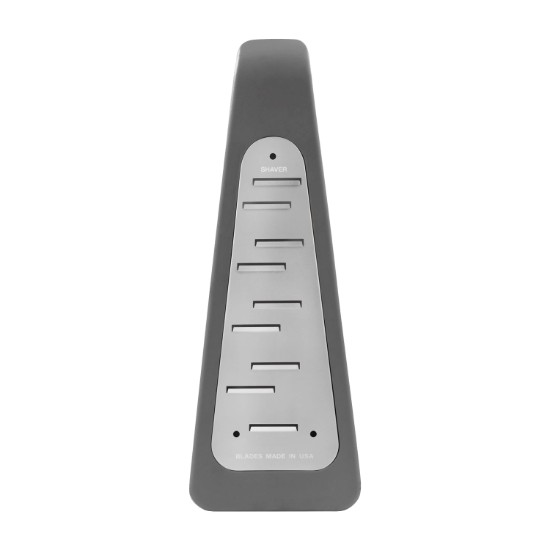 5 felületű univerzális reszelő, rozsdamentes acél, "PureCut", Dark Grey - Microplane