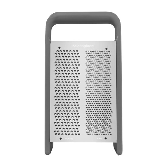 5 felületű univerzális reszelő, rozsdamentes acél, "PureCut", Dark Grey - Microplane