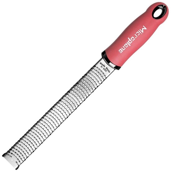 Klasszikus reszelő, sebészeti minőségű rozsdamentes acél, 32,5 cm, Lipstick Pink - Microplane