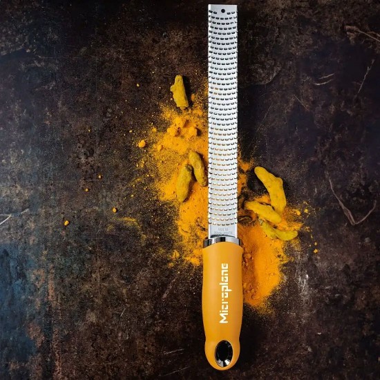 Klasszikus reszelő, sebészeti rozsdamentes acél, 32,5 cm, Mustard Yellow - Microplane