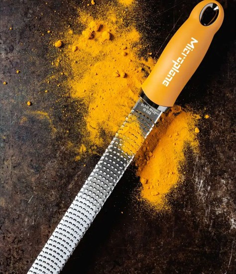 Klasszikus reszelő, sebészeti rozsdamentes acél, 32,5 cm, Mustard Yellow - Microplane