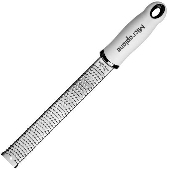 Klasszikus reszelő, sebészeti minőségű rozsdamentes acél, 32,5 cm, fehér - Microplane