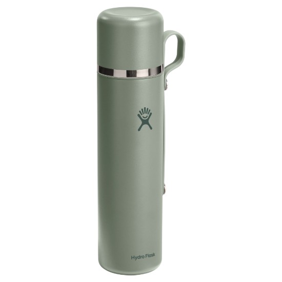 Rozsdamentes acél hőszigetelő palack, 1,06 L, "Hot Flask", Agave - Hydro Flask