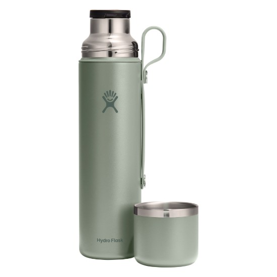 Rozsdamentes acél hőszigetelő palack, 1,06 L, "Hot Flask", Agave - Hydro Flask