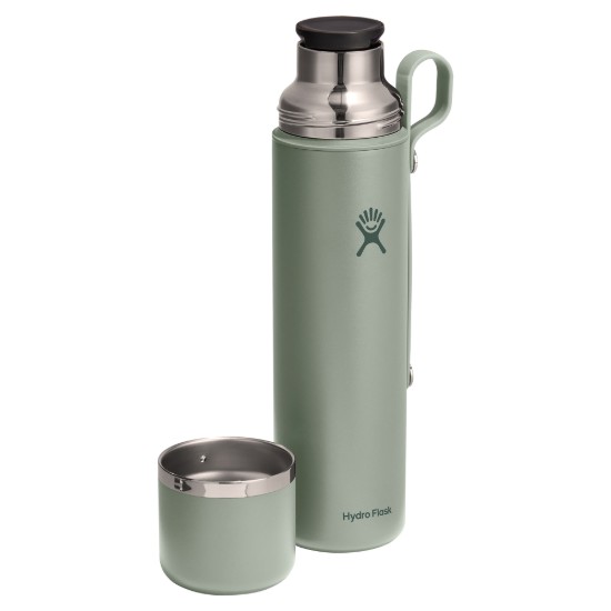 Rozsdamentes acél hőszigetelő palack, 1,06 L, "Hot Flask", Agave - Hydro Flask