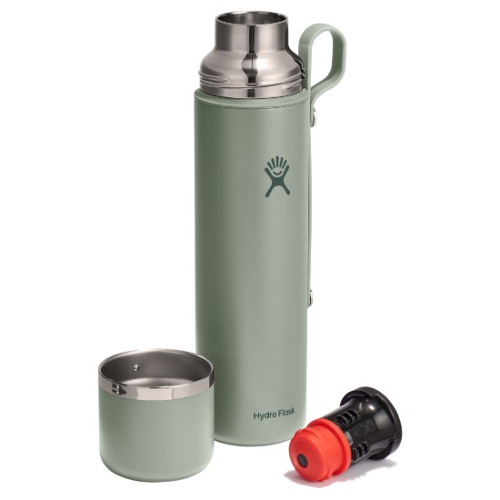 Rozsdamentes acél hőszigetelő palack, 1,06 L, "Hot Flask", Agave - Hydro Flask