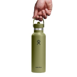 Hőszigetelő palack, rozsdamentes acél, 620ml, "Standard Straw", Palmer Green - Hydro Flask