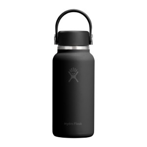 Hőszigetelő palack, rozsdamentes acél, 300ml, "Micro Hydro", Tonal Black - Hydro Flask