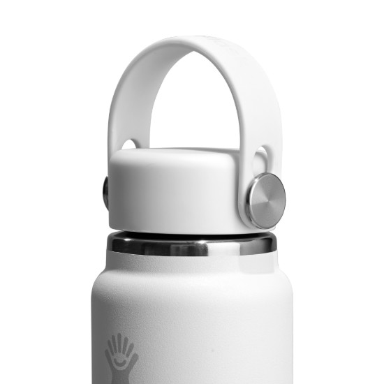 Hőszigetelő palack, rozsdamentes acél, 300ml, "Micro Hydro", Tonal White - Hydro Flask