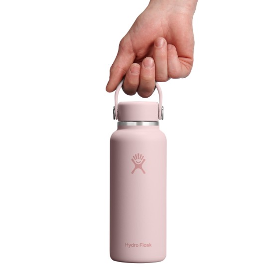 Hőszigetelő palack, rozsdamentes acél, 400ml, "Micro Hydro", Trilium - Hydro Flask