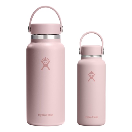 Hőszigetelő palack, rozsdamentes acél, 400ml, "Micro Hydro", Trilium - Hydro Flask