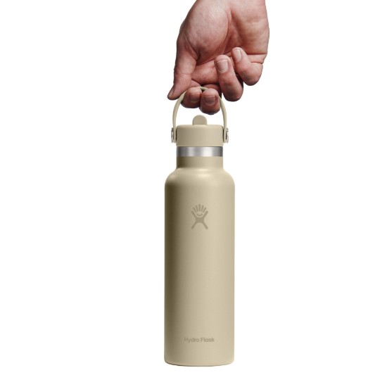 Hőszigetelő palack, rozsdamentes acél, 620ml, "Standard Straw", Oat - Hydro Flask