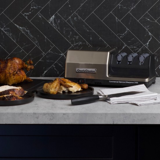 Késélező EdgeSelect® Diamond Hone® Model 2100 - Chef's Choice