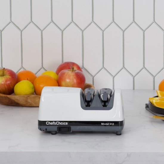 Elektromos késélező Diamond UltraHone Model 312, fehér - Chef's Choice