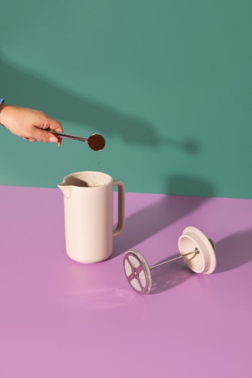 French Press cafetière, kerámia, 1 L, "Arezzo", Latte – La Cafetière