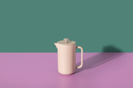 French Press cafetière, kerámia, 1 L, "Arezzo", Latte – La Cafetière