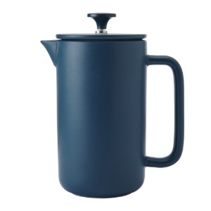 French Press cafetière, kerámia, 1 L, "Arezzo", Navy – La Cafetière