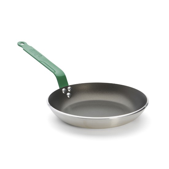 de Buyer - Tapadásmentes serpenyő, alumínium, 24 cm "CHOC HACCP", zöld