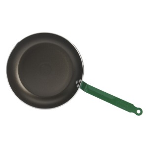de Buyer - Tapadásmentes serpenyő, alumínium, 28 cm "CHOC HACCP", zöld