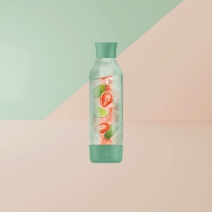 Twist'n Sparkle Virtuóz szénsavas palack, 950 ml, Sage - iSi