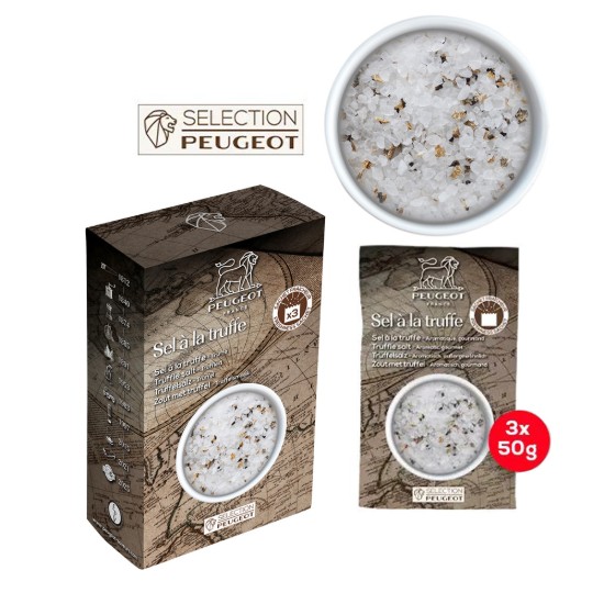 3 zacskó só- és szarvasgomba keverékből álló készlet, 3x50g - Peugeot