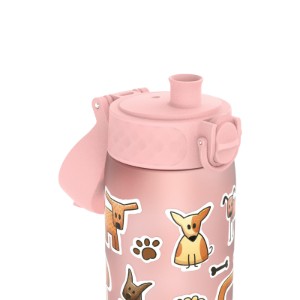 "SLIM" gyermek vizes palack, recyclon, 500 ml, Dogs - Ion8
