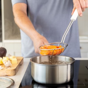 Szkimmer, rozsdamentes acél, 35,5 cm, "Classic", Porcelain White - KitchenAid