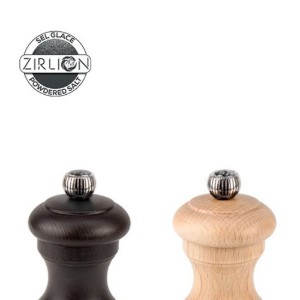 2 darabos só- és borsőrlő készlet, 10 cm, "Bistro Z", Natural&Chocolate - Peugeot